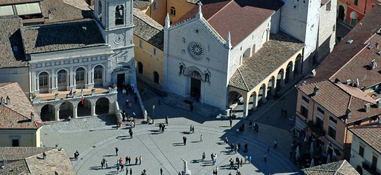 Piazza S. Benedetto Norcia